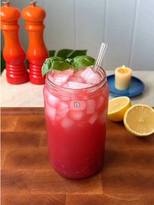 Simple Raspberry Lemonade